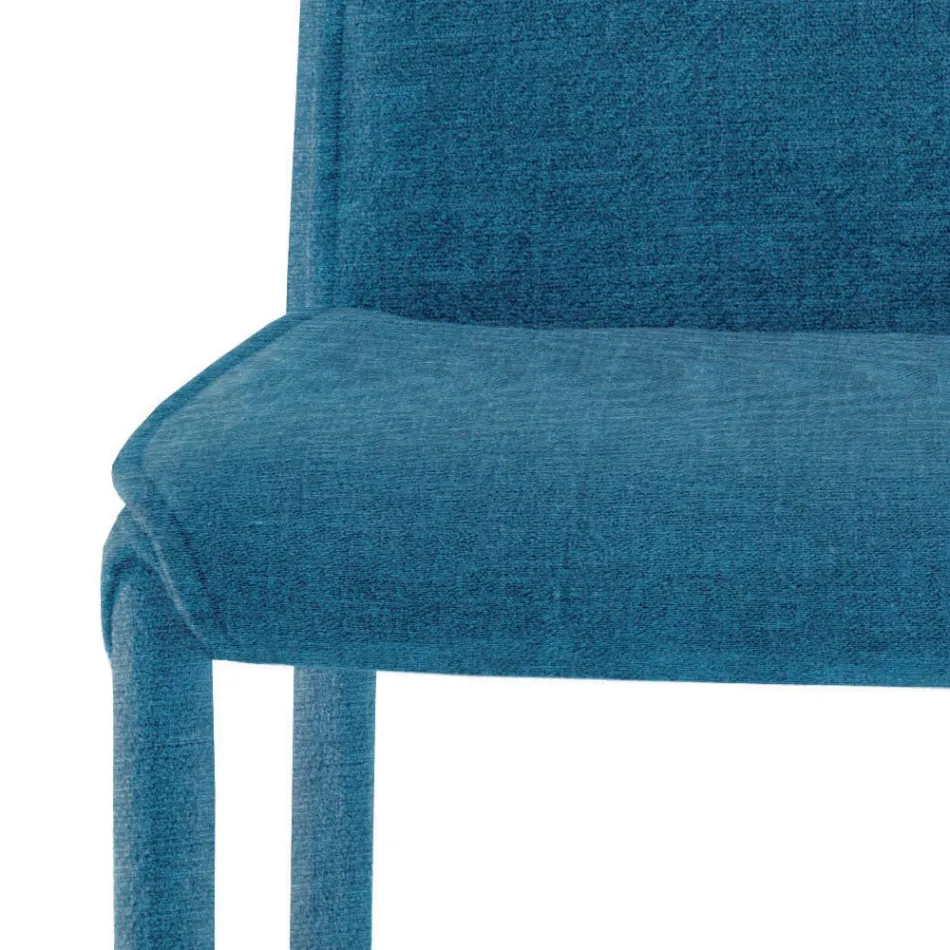 Karrige Kuzhine e Mbuluar me Pëlhurë Prodhuar në Itali 4 Copë - Monnalisa Viadurini