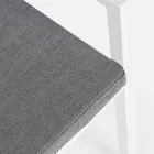 Karrige në natyrë prej alumini pirgje Homemotion, 4 copë - Carina Viadurini