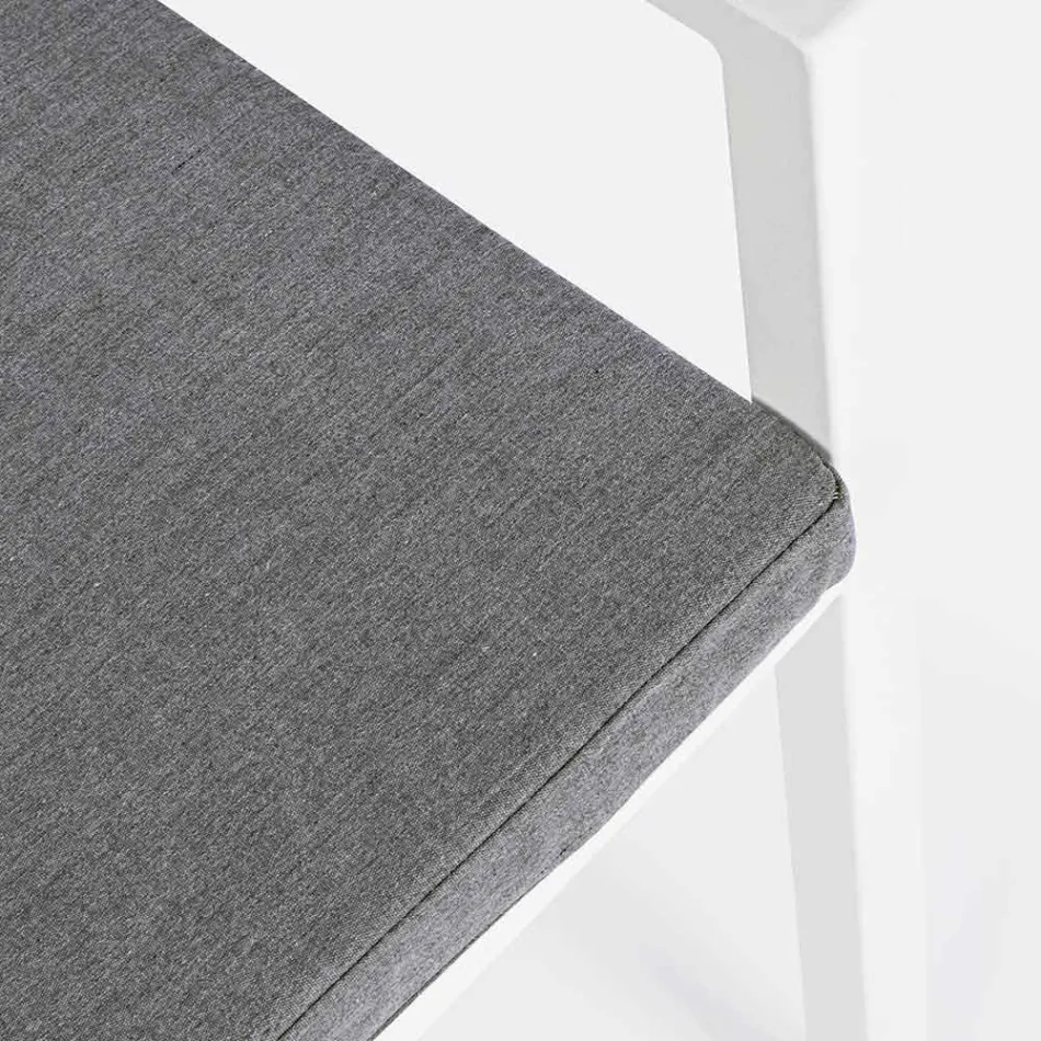 Karrige në natyrë prej alumini pirgje Homemotion, 4 copë - Carina Viadurini