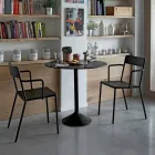 Karrige në natyrë stackable në natyrë Made in Italy, 4 Pieces - Xylia Viadurini