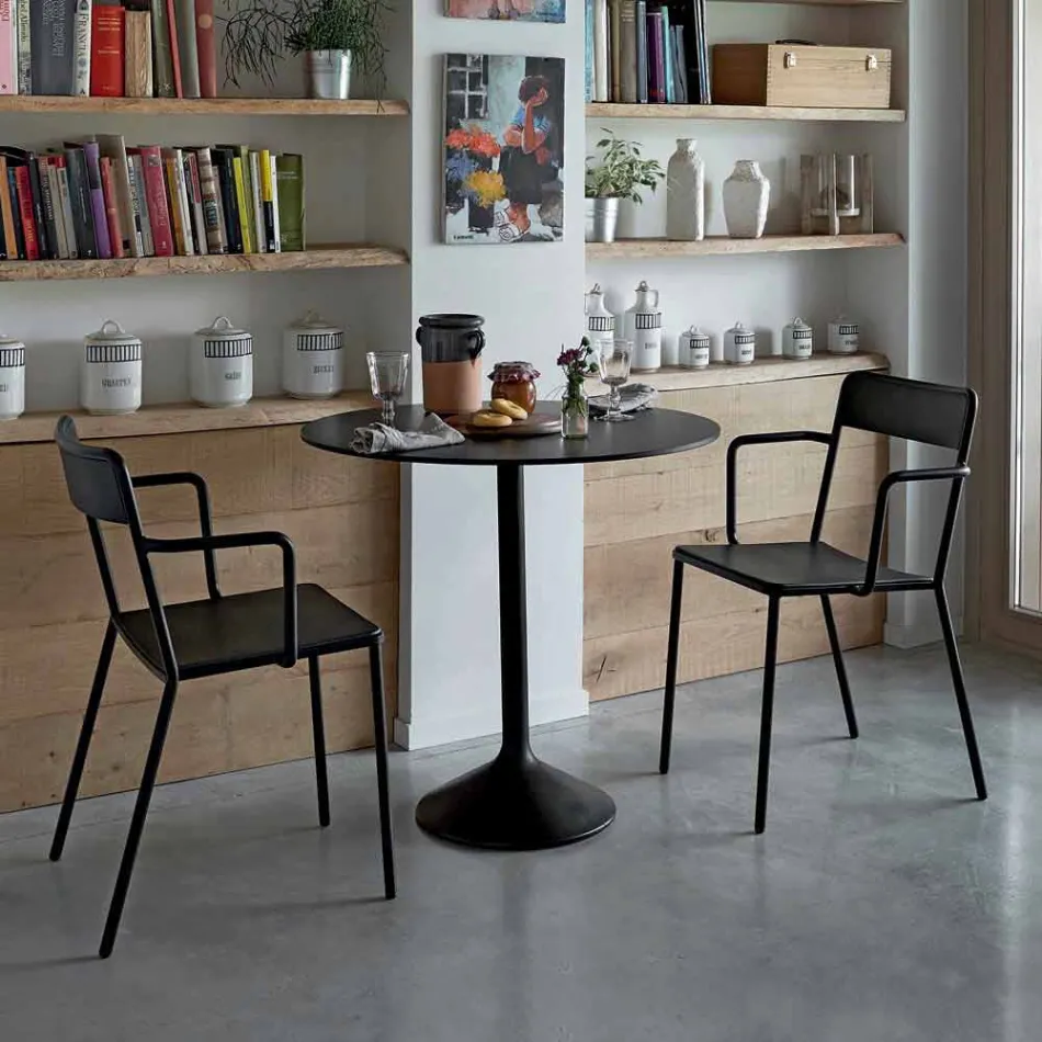 Karrige në natyrë stackable në natyrë Made in Italy, 4 Pieces - Xylia Viadurini