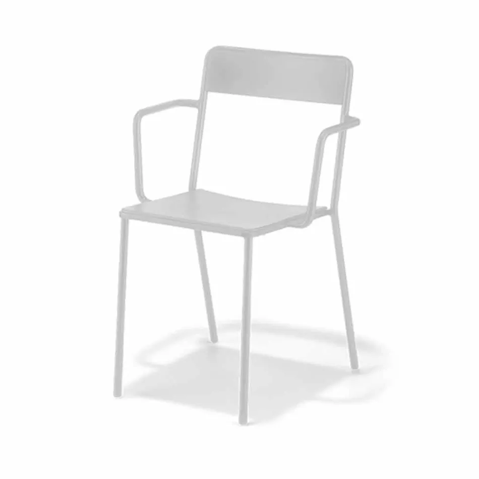 Karrige në natyrë stackable në natyrë Made in Italy, 4 Pieces - Xylia Viadurini