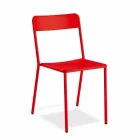 Karrige në natyrë stackable në natyrë Made in Italy, 4 Pieces - Xylia Viadurini