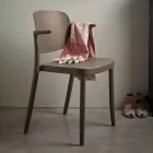 Karrige në natyrë stabile në polipropileni të prodhuar në Itali, 4 copë - Bertina Viadurini