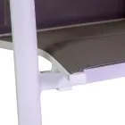 Karrige e jashtme prej alumini me tekstil me dy shtresa - Ekskursion Viadurini