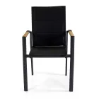 Karrige e jashtme prej alumini me tekstil me dy shtresa - Ekskursion Viadurini