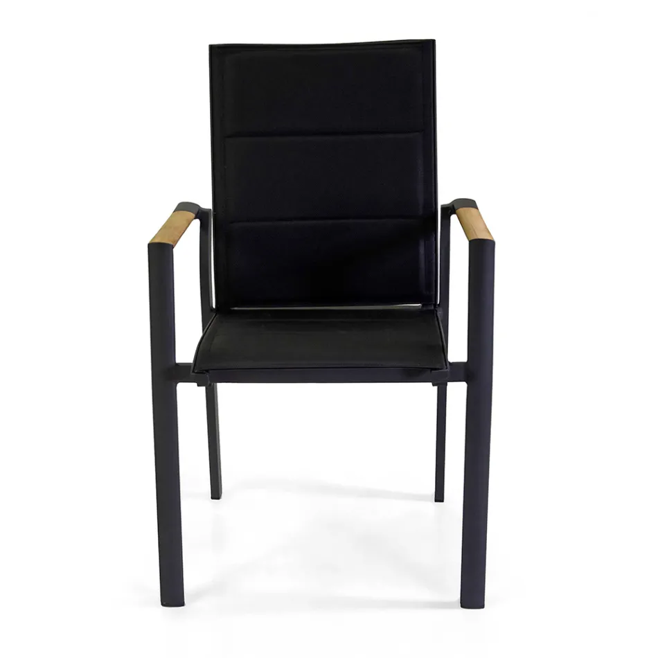 Karrige e jashtme prej alumini me tekstil me dy shtresa - Ekskursion Viadurini