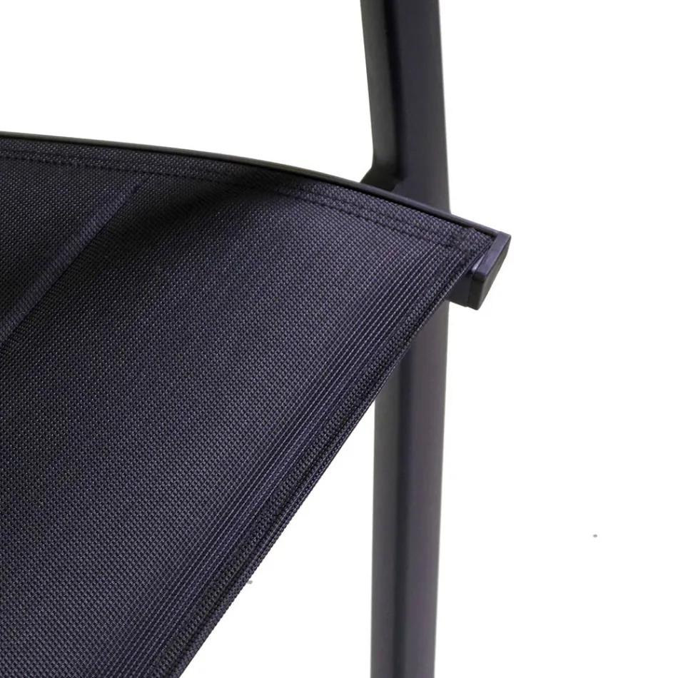 Karrige e jashtme prej alumini me tekstil me dy shtresa - Ekskursion Viadurini