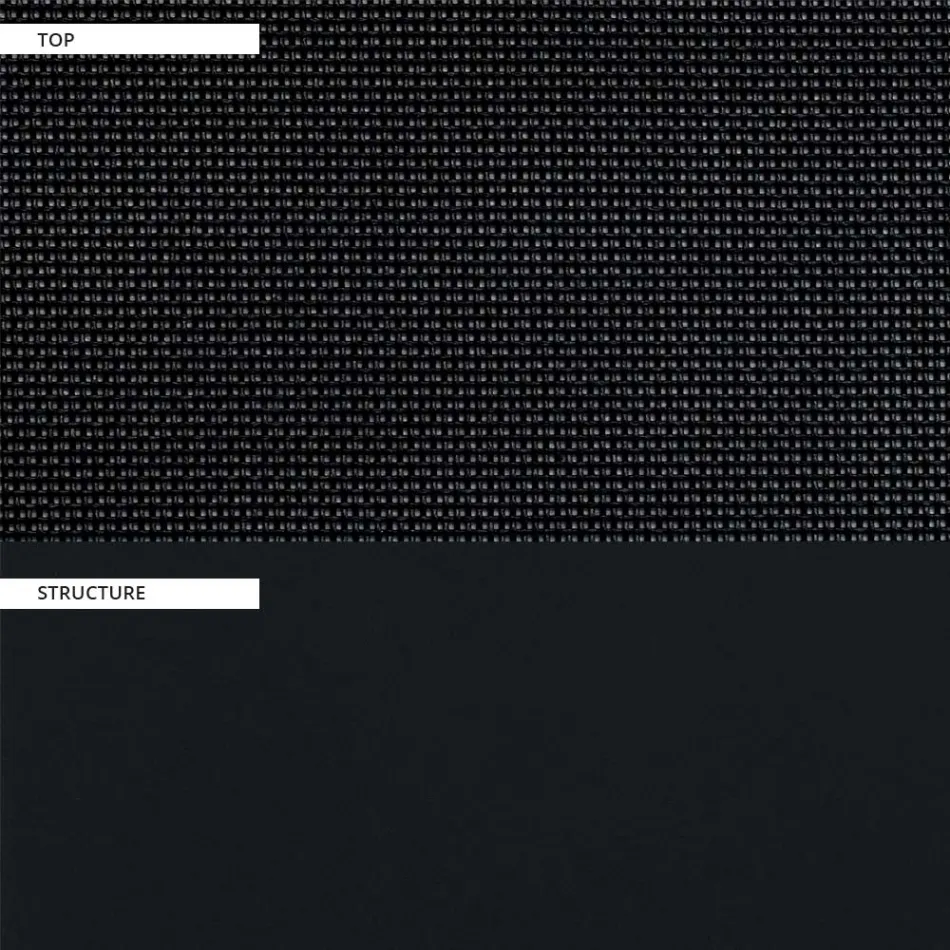 Karrige Kopshti me Baze Tekstili dhe Alumini Prodhuar ne Itali - Milanka Viadurini