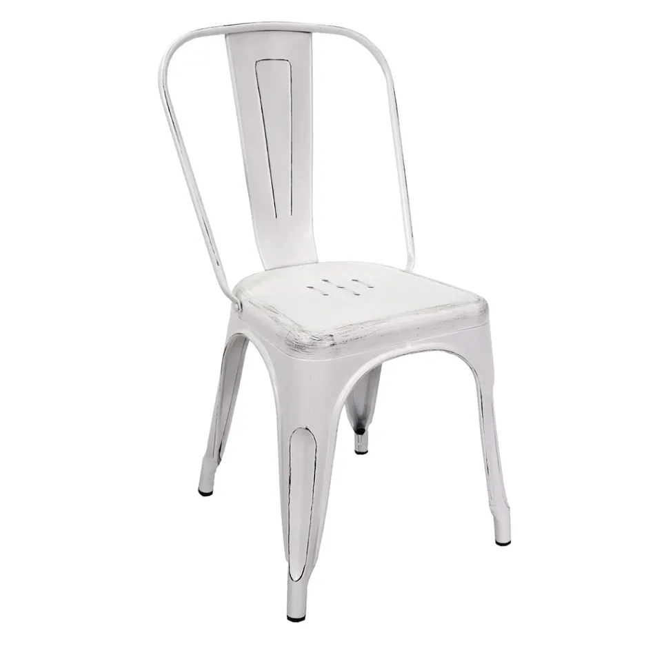 Karrige e brendshme dhe e jashtme E punuar me hekur ne ngjyra te ndryshme - Materiale shkrimi Viadurini