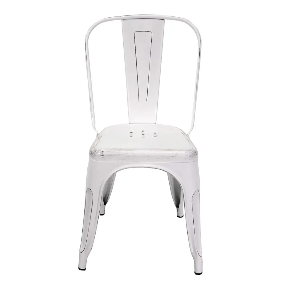 Karrige e brendshme dhe e jashtme E punuar me hekur ne ngjyra te ndryshme - Materiale shkrimi Viadurini