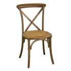 Karrige e brendshme e grumbullueshme në ndenjëse prej druri thupër dhe bastun prej palme kacavjerrëse - Barriera Viadurini