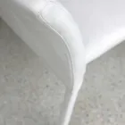 Karrige ngrënieje metalike e mbuluar me ngjyrë Econabuk, 4 copë - Anita Viadurini