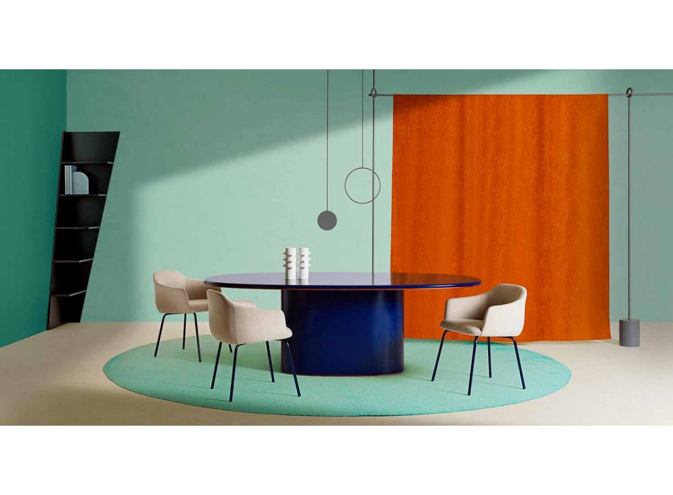 Karrige për darka me dizajn modern prodhuar në Itali - Cloe Viadurini