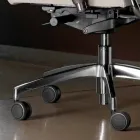 Karrige Ergonomic Swivel Office Desk me Rrota dhe Mbështetëse Krahësh - Gimiglia Viadurini