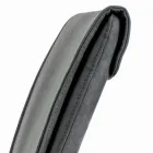 Karrige e dhomës së ndenjes me këmbë çeliku dhe sedilje prej pëlhure - Amalfi Viadurini