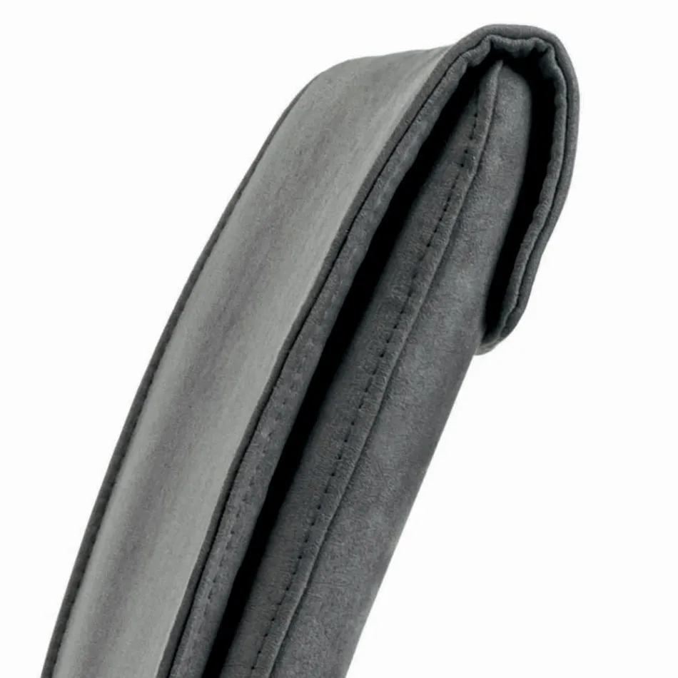 Karrige e dhomës së ndenjes me këmbë çeliku dhe sedilje prej pëlhure - Amalfi Viadurini