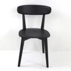 Karrige e dhomës së ndenjes në dru hiri Prodhuar në Itali - Eryn Viadurini