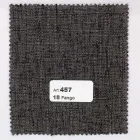 Karrige e dhomës së ndenjes me dru dhe pëlhurë hiri të njollosur Prodhuar në Itali - Aspekt Viadurini