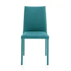 Karrige e dhomës së ndenjes tërësisht e veshur me susta të prodhuara në Itali Pëlhurë - Rosetta Viadurini