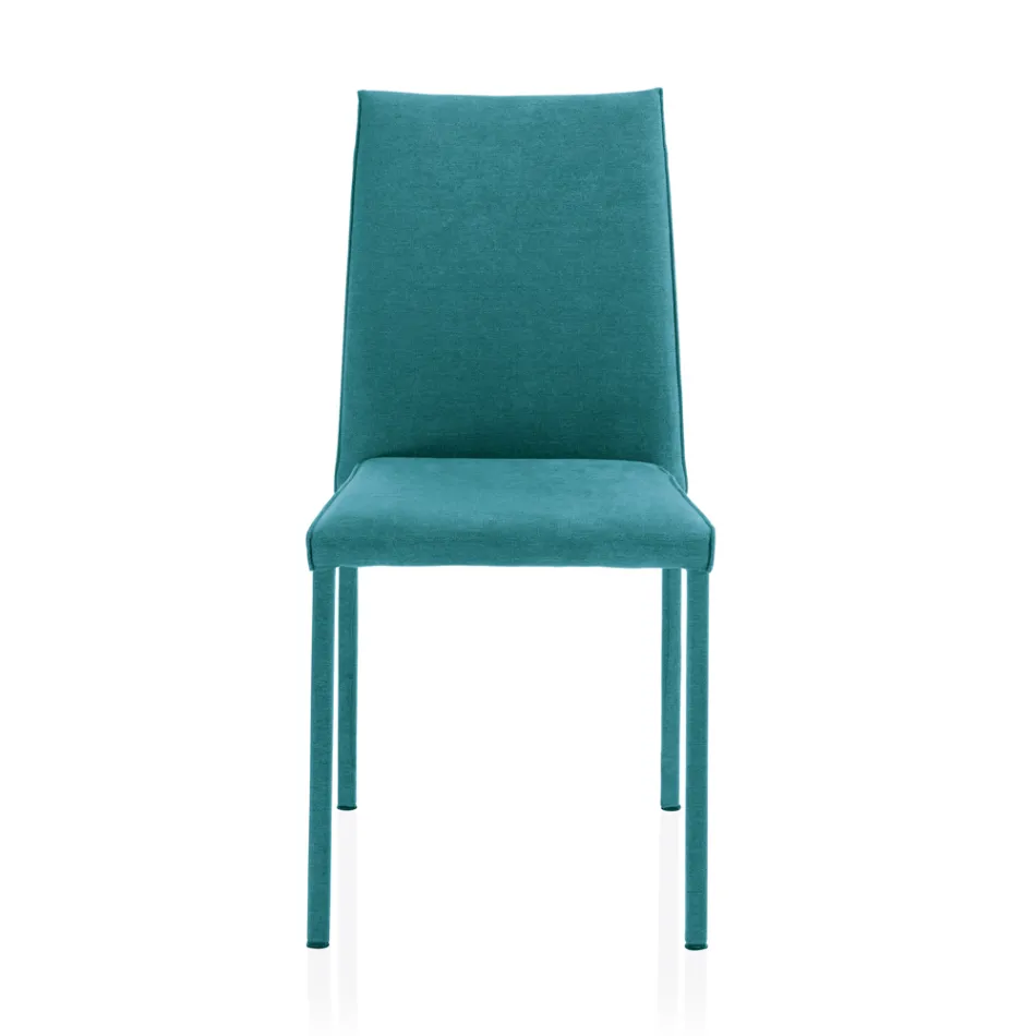 Karrige e dhomës së ndenjes tërësisht e veshur me susta të prodhuara në Itali Pëlhurë - Rosetta Viadurini