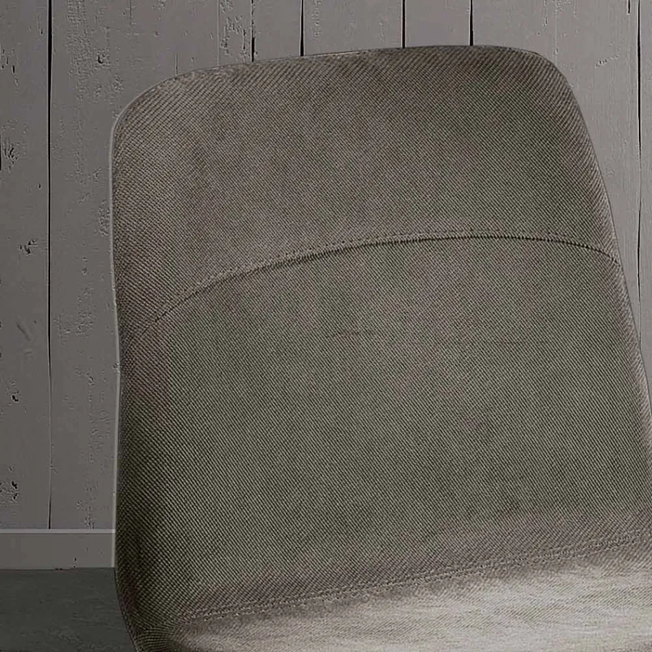 Karrige moderne e dhomës së ndenjes prej pëlhure dhe metali e prodhuar në Itali, Egjipt Viadurini