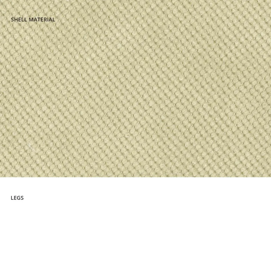 Karrige moderne e dhomës së ndenjes prej pëlhure dhe metali e prodhuar në Itali, Egjipt Viadurini