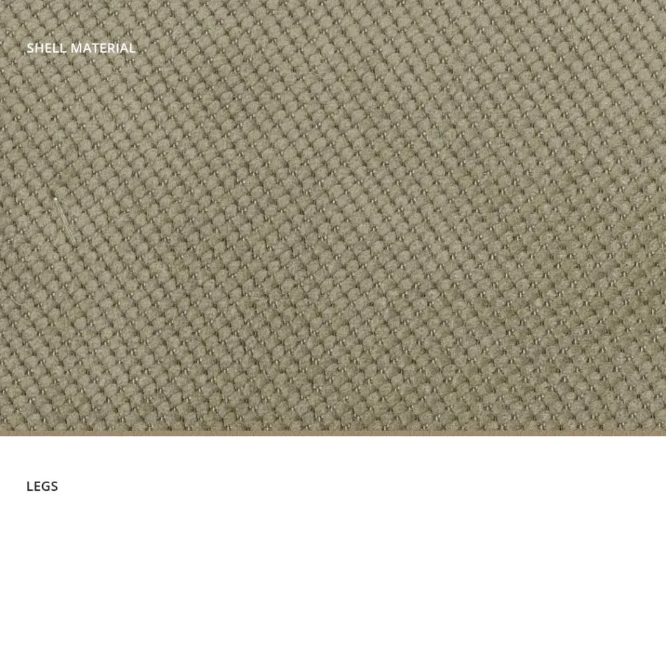 Karrige moderne e dhomës së ndenjes prej pëlhure dhe metali e prodhuar në Itali, Egjipt Viadurini