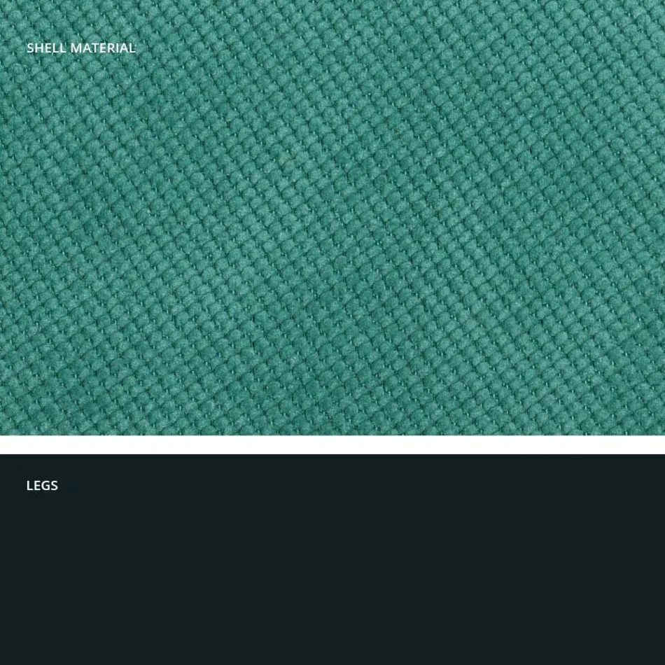 Karrige moderne e dhomës së ndenjes prej pëlhure dhe metali e prodhuar në Itali, Egjipt Viadurini