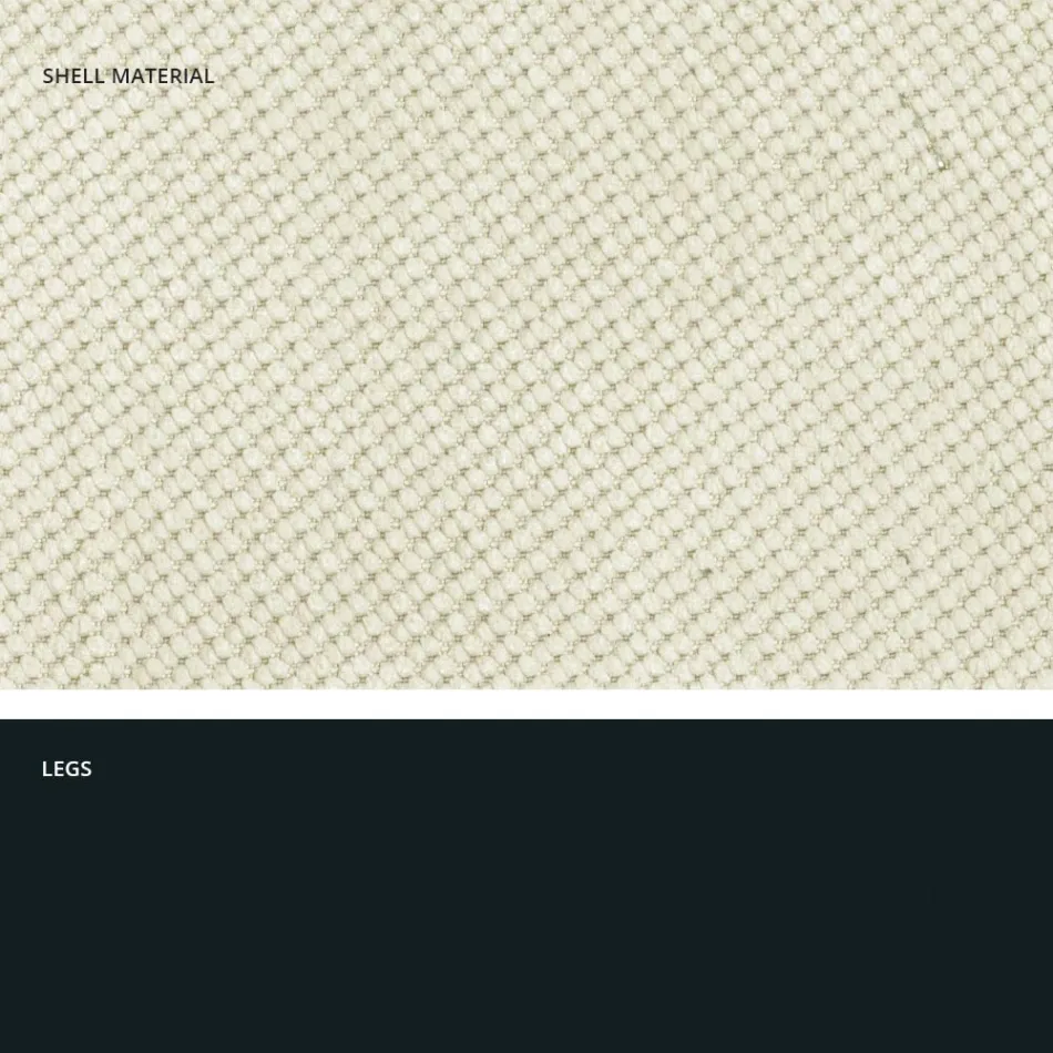 Karrige moderne e dhomës së ndenjes prej pëlhure dhe metali e prodhuar në Itali, Egjipt Viadurini