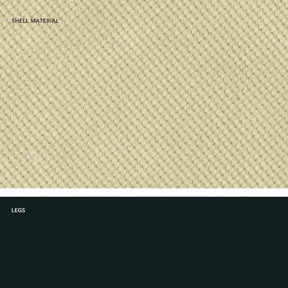 Karrige moderne e dhomës së ndenjes prej pëlhure dhe metali e prodhuar në Itali, Egjipt Viadurini