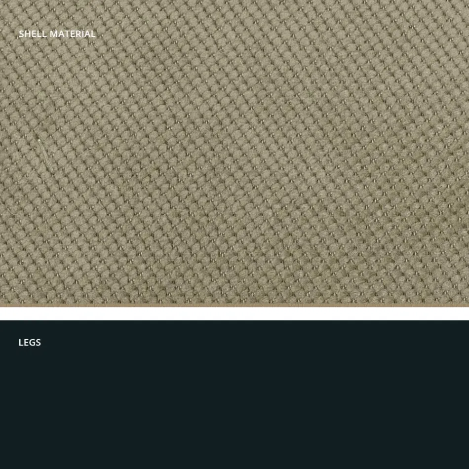 Karrige moderne e dhomës së ndenjes prej pëlhure dhe metali e prodhuar në Itali, Egjipt Viadurini