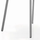 Karrige e dhomës së ndenjes me susta dhe këmbë me llak Prodhuar në Itali - Catania Viadurini