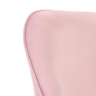 Karrige zyre Bazë metalike dhe sedilje prej pëlhure - Anguilla Viadurini