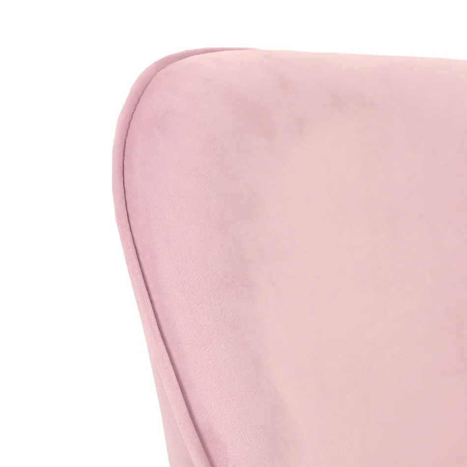 Karrige zyre Bazë metalike dhe sedilje prej pëlhure - Anguilla Viadurini