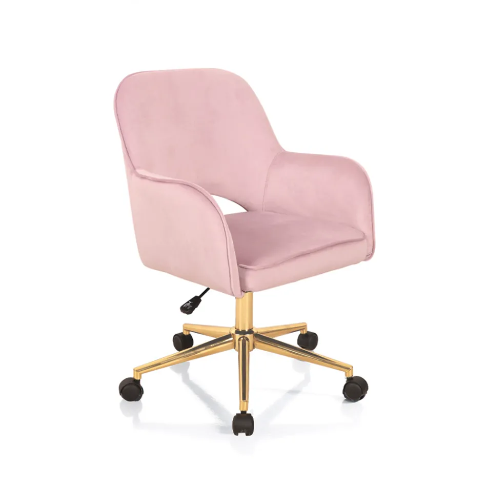 Karrige zyre Bazë metalike dhe sedilje prej pëlhure - Anguilla Viadurini