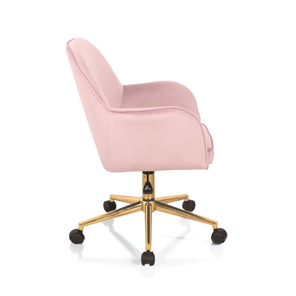 Karrige zyre Bazë metalike dhe sedilje prej pëlhure - Anguilla Viadurini