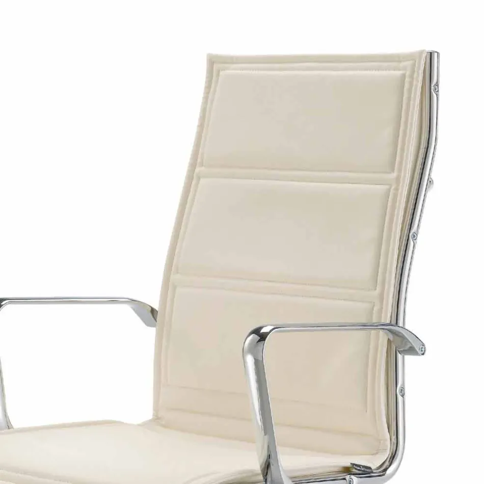 Karrige zyre me monokok në lëkurë imituese të bërë në Itali Agata Viadurini