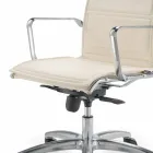 Karrige zyre me monokok në lëkurë imituese të bërë në Itali Agata Viadurini