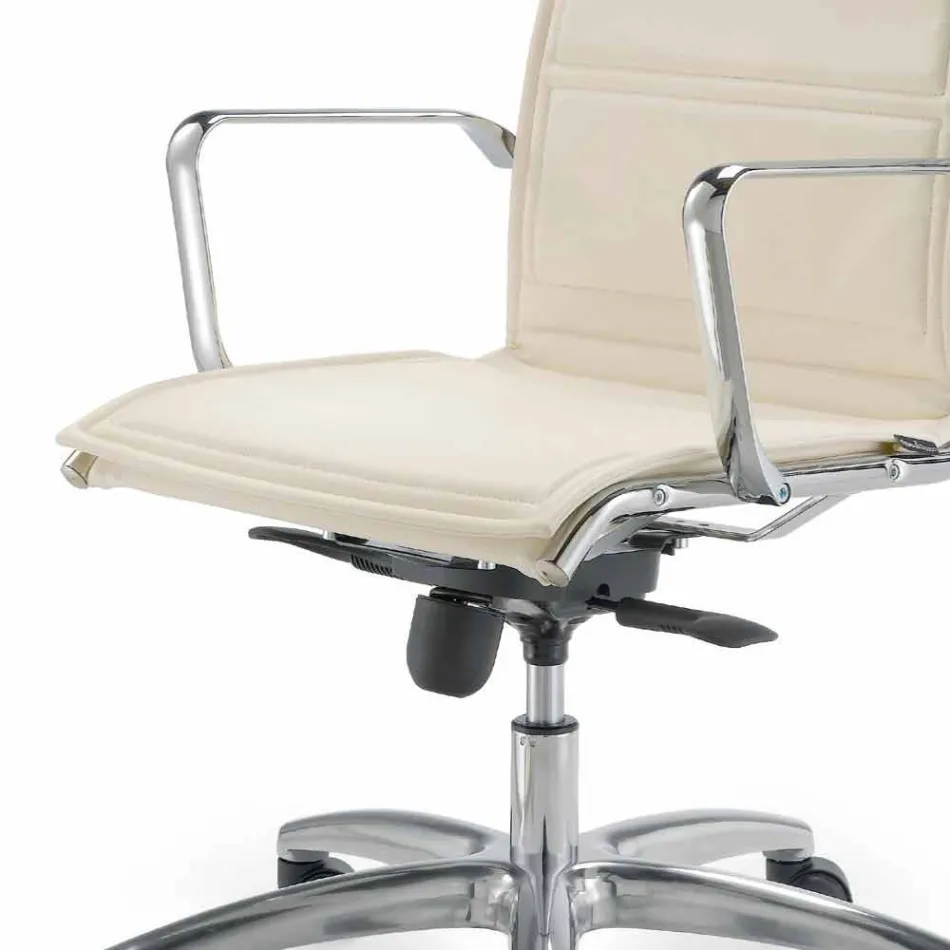 Karrige zyre me monokok në lëkurë imituese të bërë në Itali Agata Viadurini