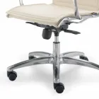 Karrige zyre me monokok në lëkurë imituese të bërë në Itali Agata Viadurini