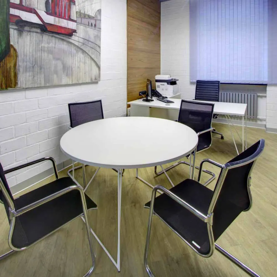 Karrige zyre ergonomike me sajë me mbështetëse krahësh të prodhuara në Itali - Filanna Viadurini