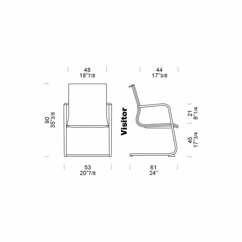 Karrige zyre ergonomike me sajë me mbështetëse krahësh të prodhuara në Itali - Filanna Viadurini