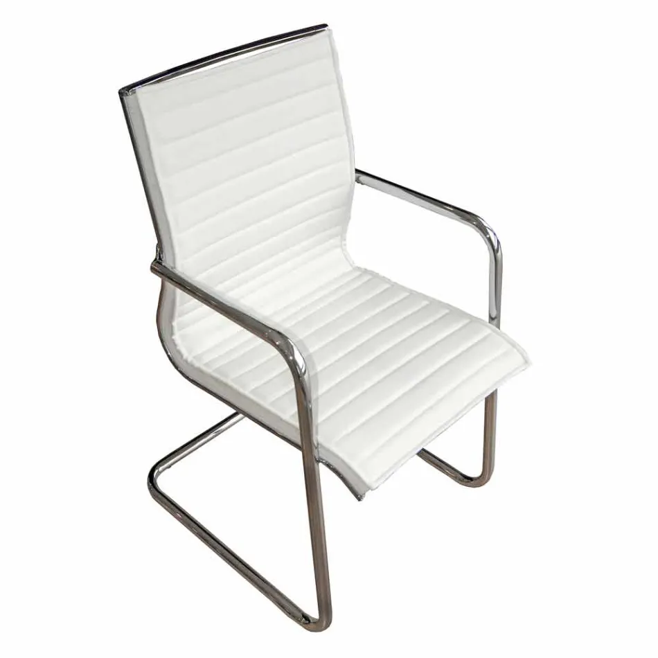 Karrige zyre ergonomike me sajë me mbështetëse krahësh të prodhuara në Itali - Filanna Viadurini