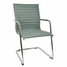 Karrige zyre ergonomike me sajë me mbështetëse krahësh të prodhuara në Itali - Filanna Viadurini