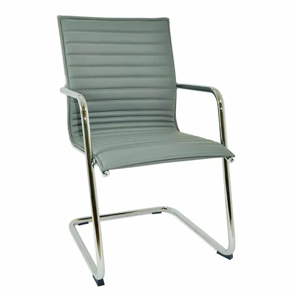 Karrige zyre ergonomike me sajë me mbështetëse krahësh të prodhuara në Itali - Filanna Viadurini