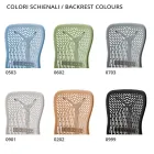 Karrige Zyre Ergonomike dhe Rrotulluese me Mbështetëse Krahësh Prodhuar në Itali - Fulvio Viadurini