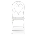 Karrige e stilit klasik e bërë nga metali - Cruise Viadurini