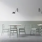 Karrige e kualitetit te larte ne dru Ahu Prodhuar ne Itali, 2 Cope - Nora Viadurini