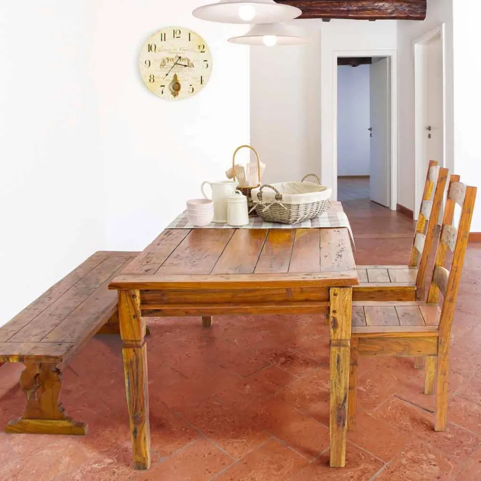 Karrige e Dizajnit Klasik në Homemotion Druri Akacie të Ngurta - Moritz Viadurini